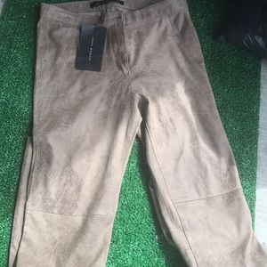 Zara Leather Jeggings